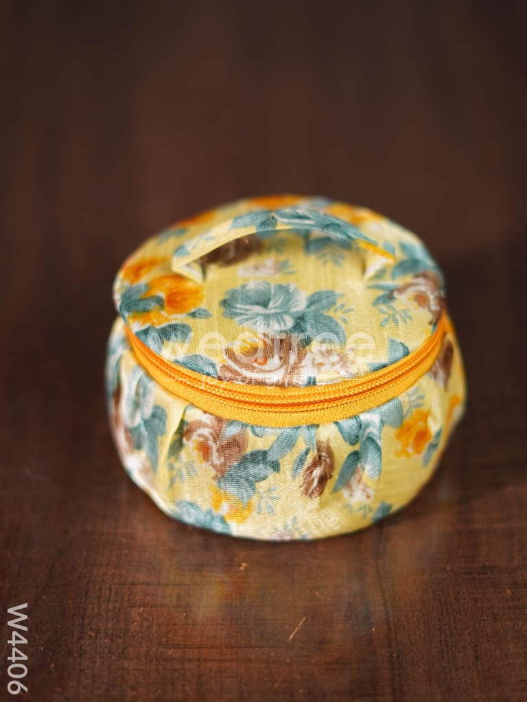 Floral bangle box zipper big size - W4406