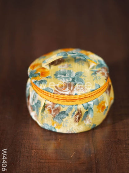Floral bangle box zipper big size - W4406