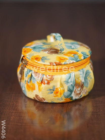 Floral bangle box zipper big size - W4406