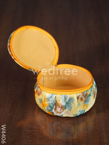 Floral bangle box zipper big size - W4406
