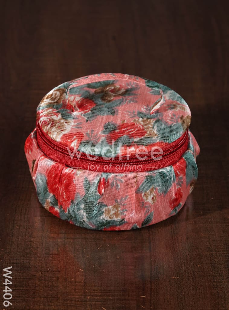 Floral bangle box zipper big size - W4406