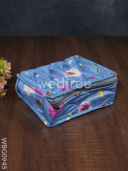 Floral Design Jewel Pouch - WBG0945