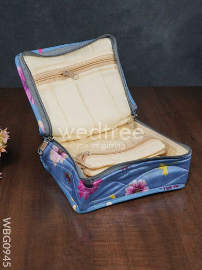 Floral Design Jewel Pouch - WBG0945
