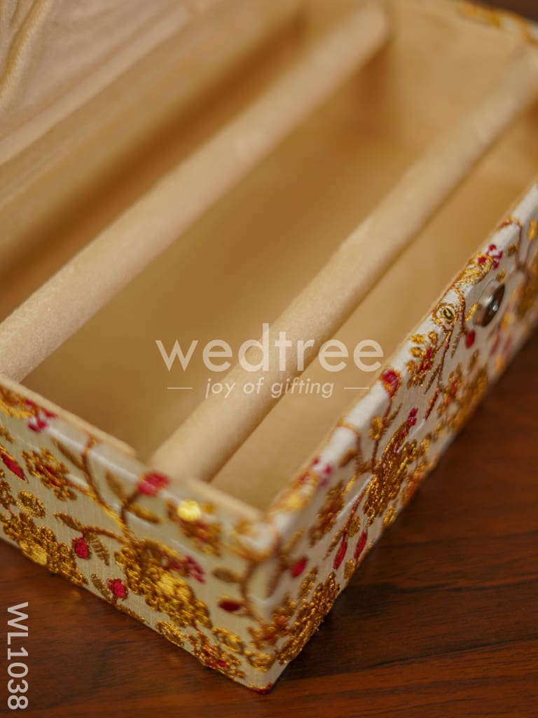 Floral Designed Jewellery Holder - (11x7) - WL1038