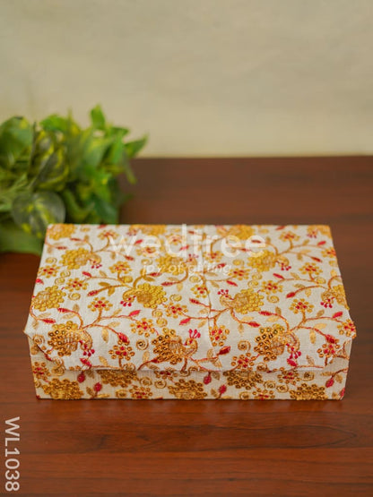Floral Designed Jewellery Holder - (11x7) - WL1038