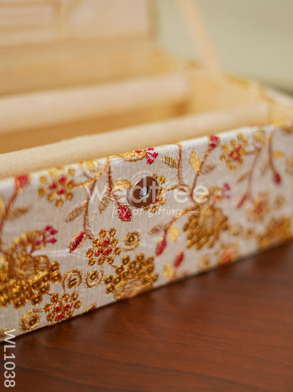 Floral Designed Jewellery Holder - (11x7) - WL1038