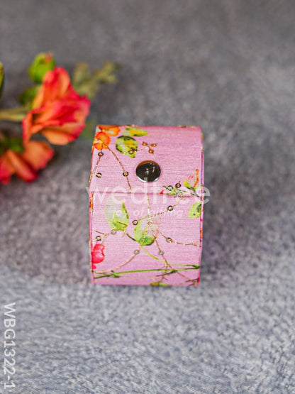 Floral Embroidery Bangle Box - WBG1322