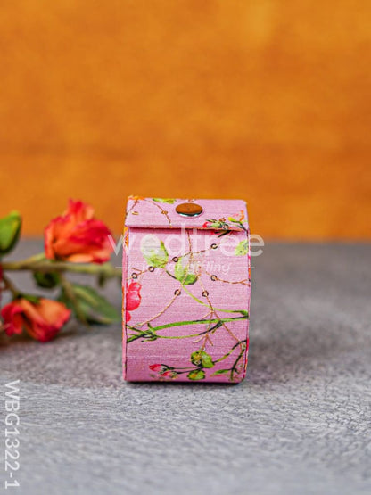 Floral Embroidery Bangle Box - WBG1322