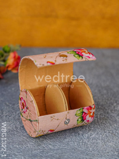 Floral Embroidery Bangle Box - WBG1322