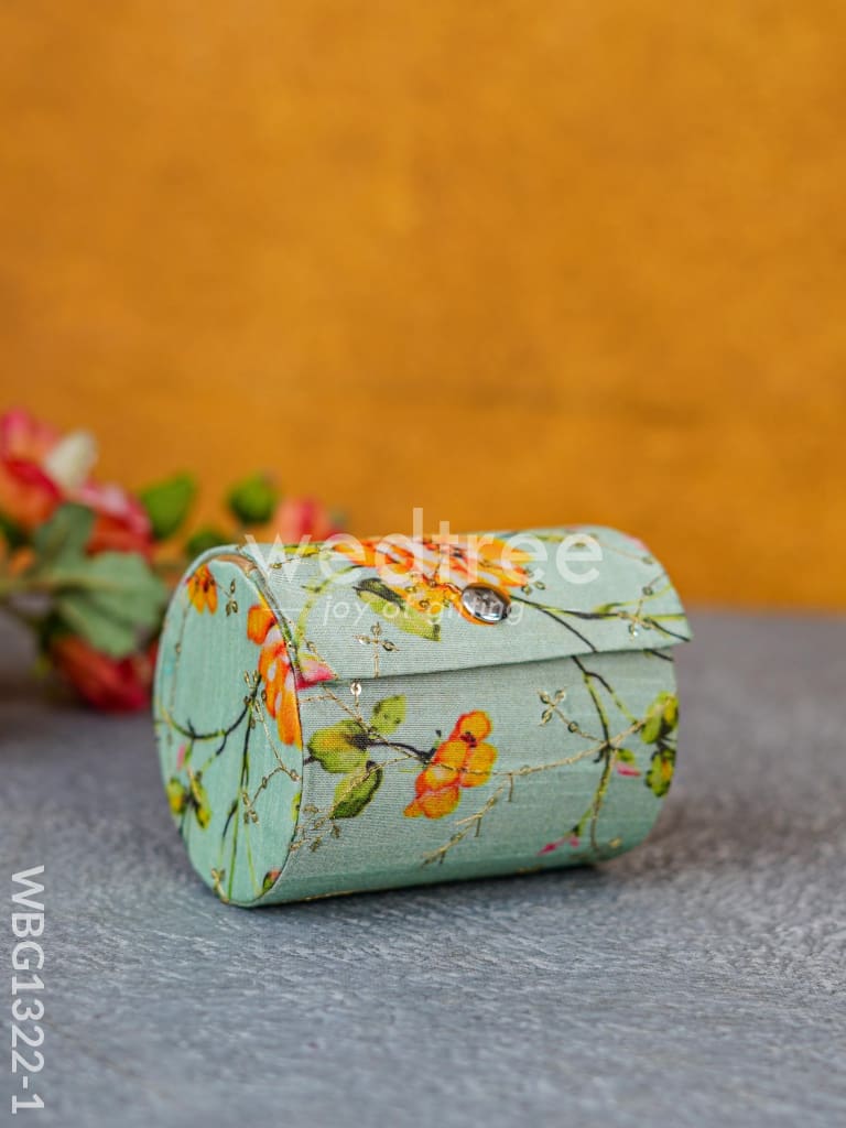 Floral Embroidery Bangle Box - WBG1322