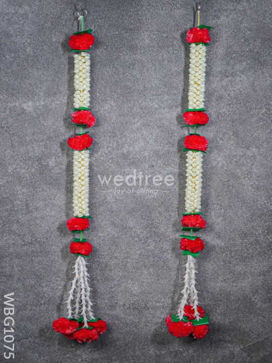 Floral Thoran Wall Hanging - Set of 2 - WBG1075