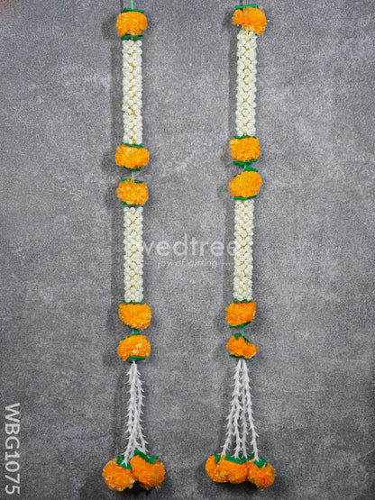 Floral Thoran Wall Hanging - Set of 2 - WBG1075