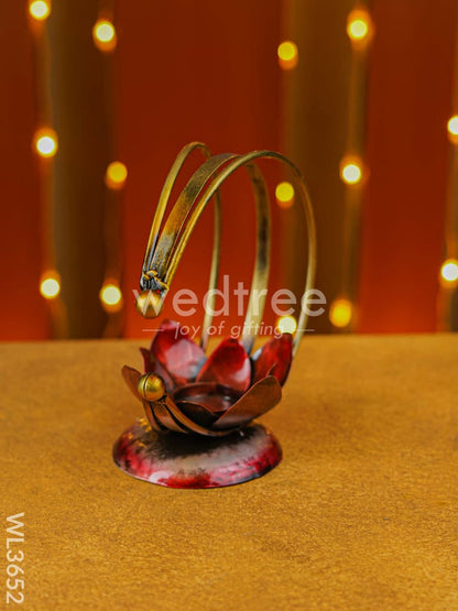 Flower Ring Candle Holder - WL3652