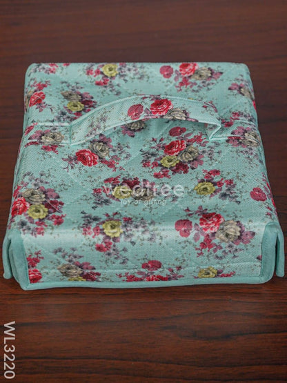 Foldable Jewel Pouch with Handle (8.5x8) - WL3220
