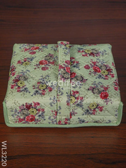 Foldable Jewel Pouch with Handle (8.5x8) - WL3220