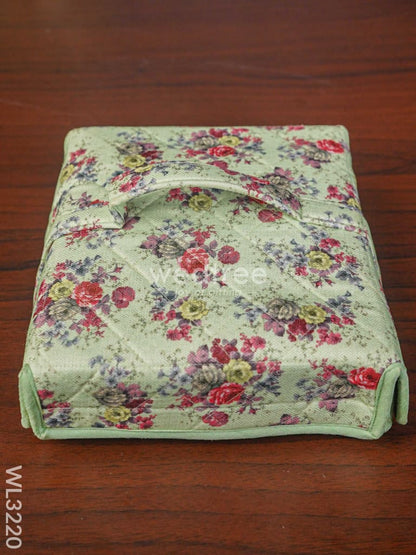 Foldable Jewel Pouch with Handle (8.5x8) - WL3220