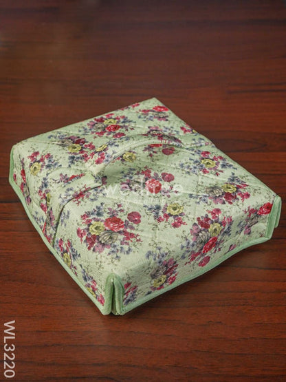 Foldable Jewel Pouch with Handle (8.5x8) - WL3220