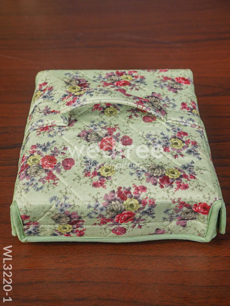 Foldable Jewel Pouch with Handle (8.5x8) - WL3220