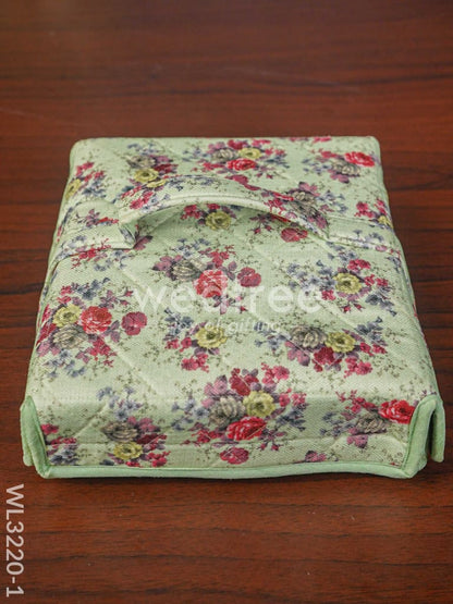 Foldable Jewel Pouch with Handle (8.5x8) - WL3220