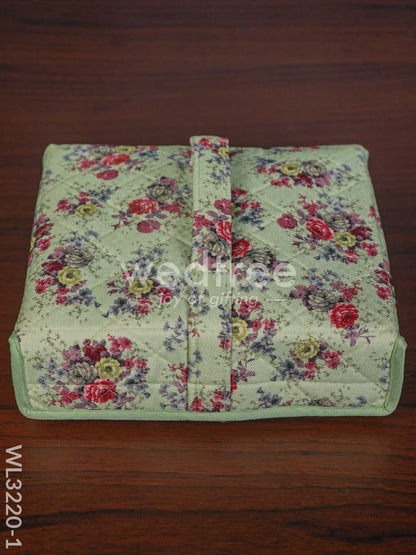 Foldable Jewel Pouch with Handle (8.5x8) - WL3220