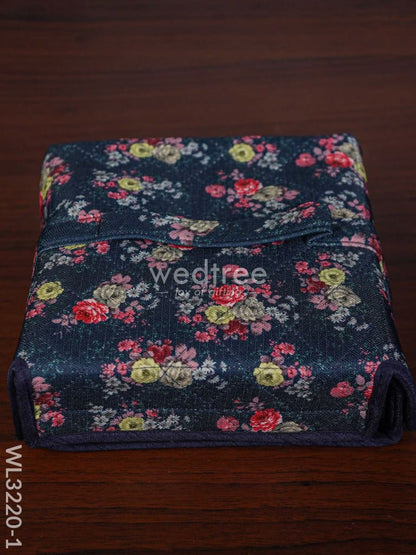 Foldable Jewel Pouch with Handle (8.5x8) - WL3220