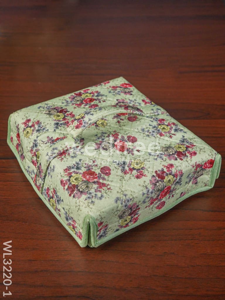 Foldable Jewel Pouch with Handle (8.5x8) - WL3220