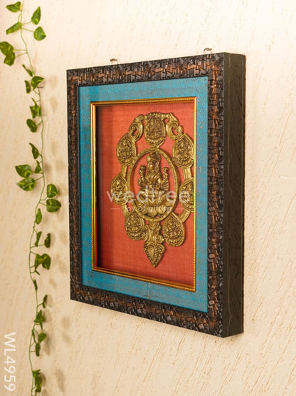 Frame: Brass Ashtalakshmi - 13*11 inch - WL4959