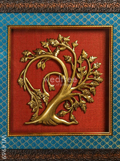 Frame: Brass Kalpavriksha Tree - 11*10 inch - WL4969