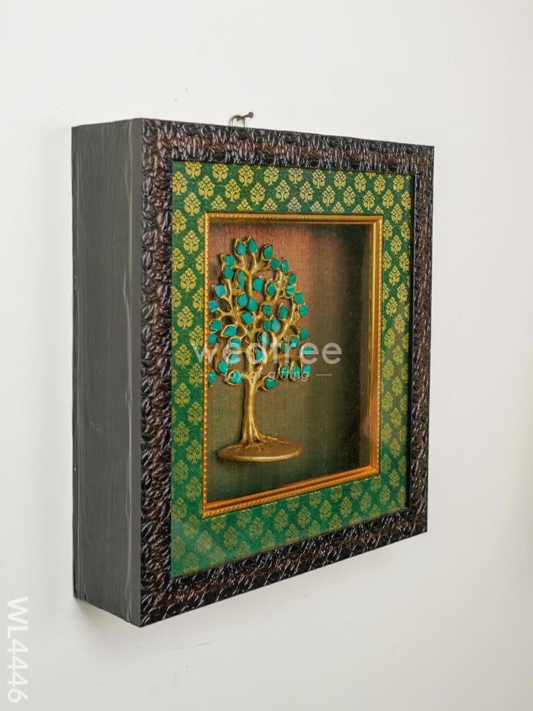 Frame : Brass Kalpavriksha Tree - 11 X 10.5 inch - WL4446