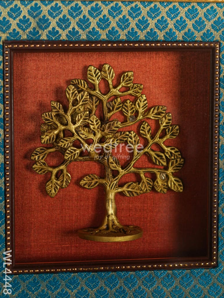 Frame: Brass Kalpavriksha Tree - 7*7 inch - WL4448