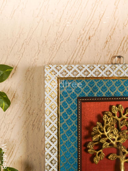 Frame: Brass Kalpavriksha Tree - 7*7 inch - WL4448