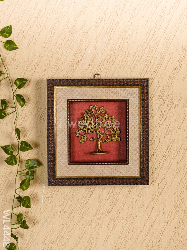Frame: Brass Kalpavriksha Tree - 7*7 inch - WL4448