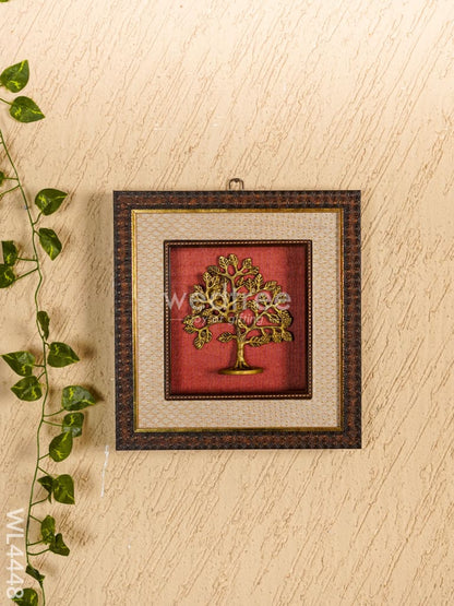 Frame: Brass Kalpavriksha Tree - 7*7 inch - WL4448