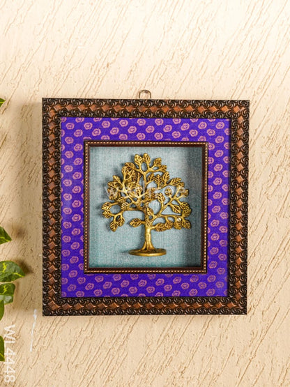 Frame: Brass Kalpavriksha Tree - 7*7 inch - WL4448