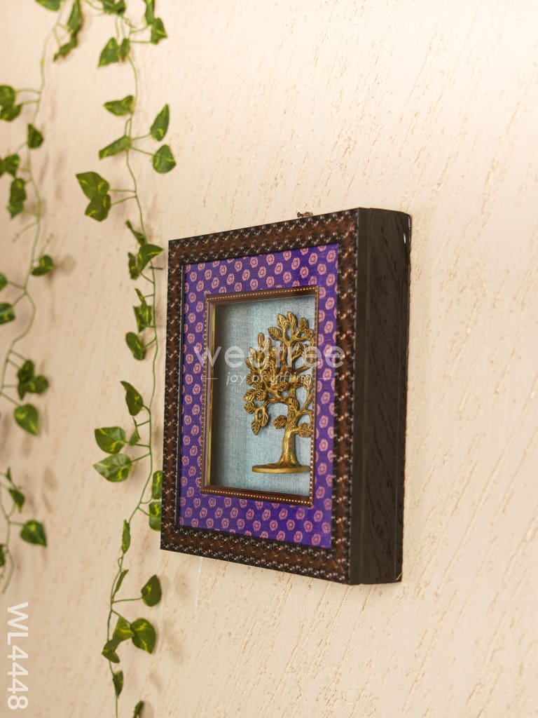 Frame: Brass Kalpavriksha Tree - 7*7 inch - WL4448