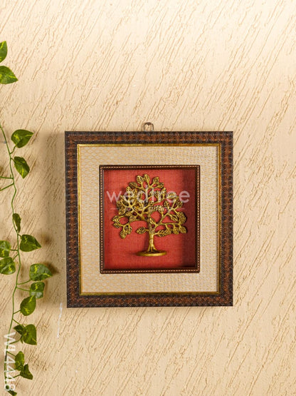 Frame: Brass Kalpavriksha Tree - 7*7 inch - WL4448