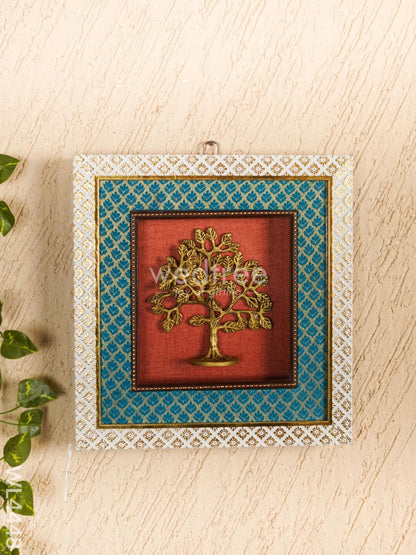 Frame: Brass Kalpavriksha Tree - 7*7 inch - WL4448