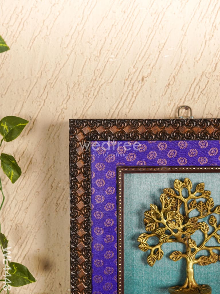 Frame: Brass Kalpavriksha Tree - 7*7 inch - WL4448