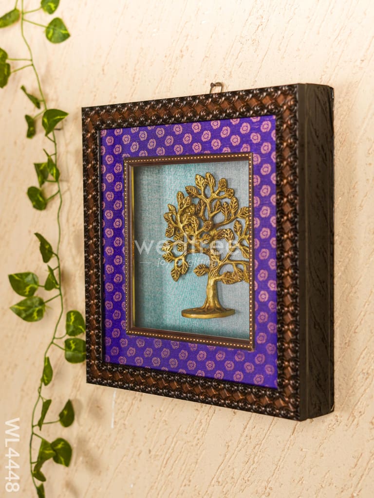 Frame: Brass Kalpavriksha Tree - 7*7 inch - WL4448