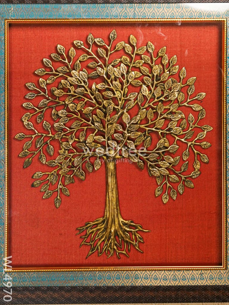 Frame: Brass Kalpavriksha Tree with Root - 21*18 inch - WL4970