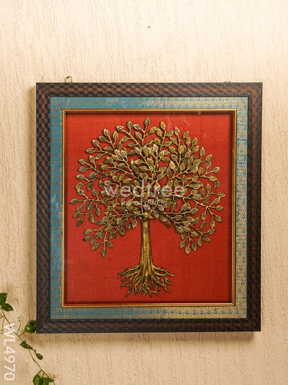 Frame: Brass Kalpavriksha Tree with Root - 21*18 inch - WL4970