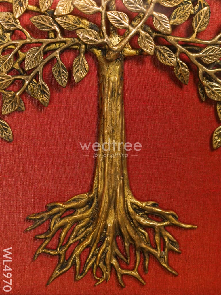 Frame: Brass Kalpavriksha Tree with Root - 21*18 inch - WL4970