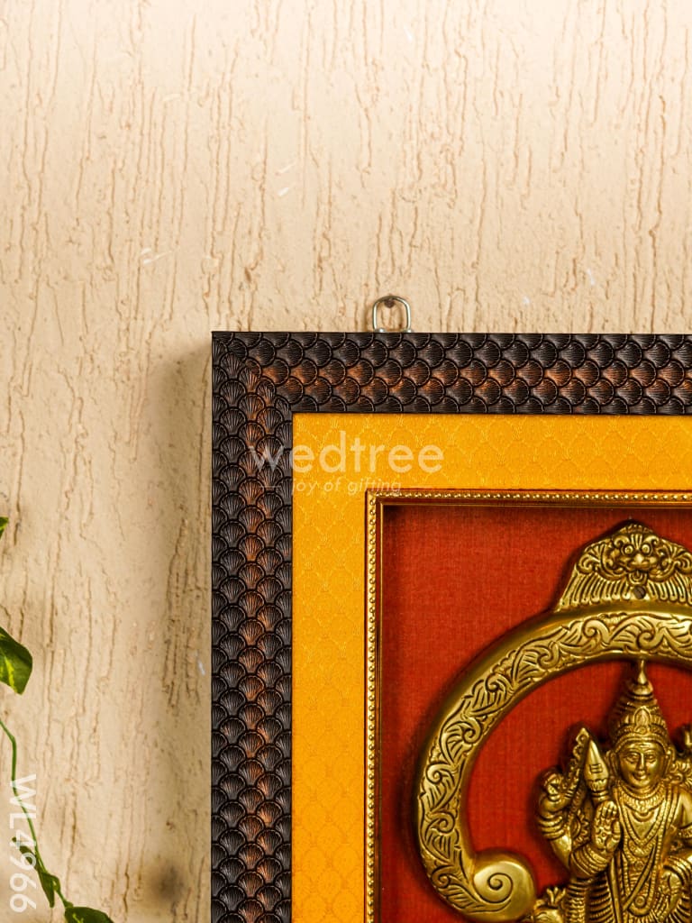 Frame: Brass Om Murugan - 15*10 inch - WL4966