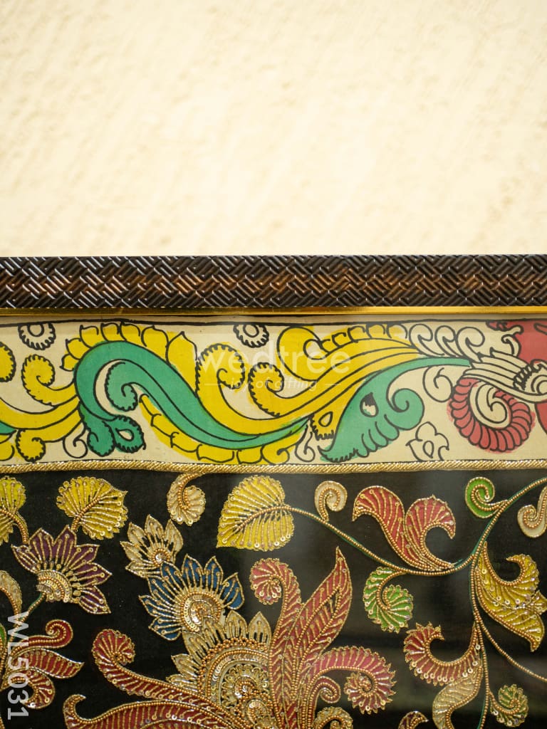 Frame: Krishna Semi Silk Artwork - WL5031