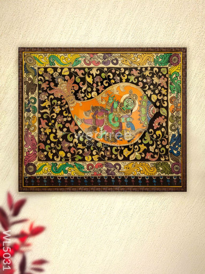 Frame: Krishna Semi Silk Artwork - WL5031