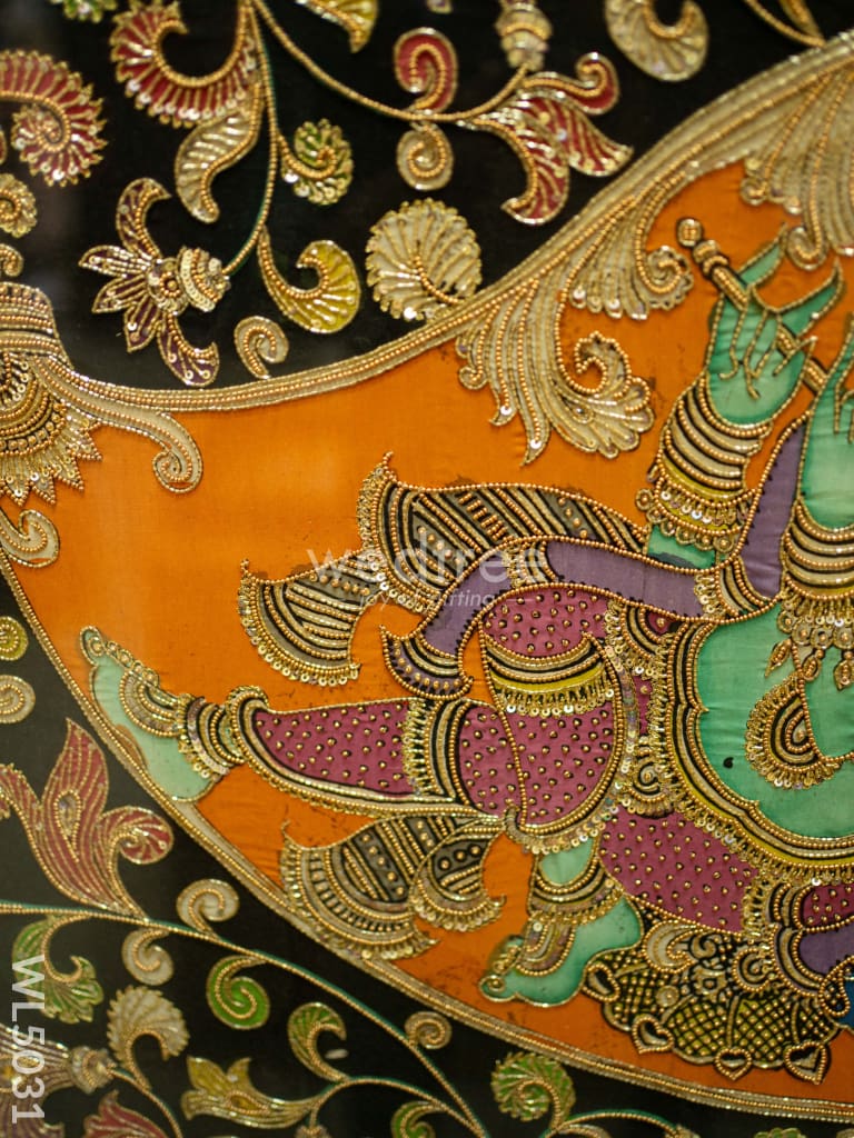 Frame: Krishna Semi Silk Artwork - WL5031