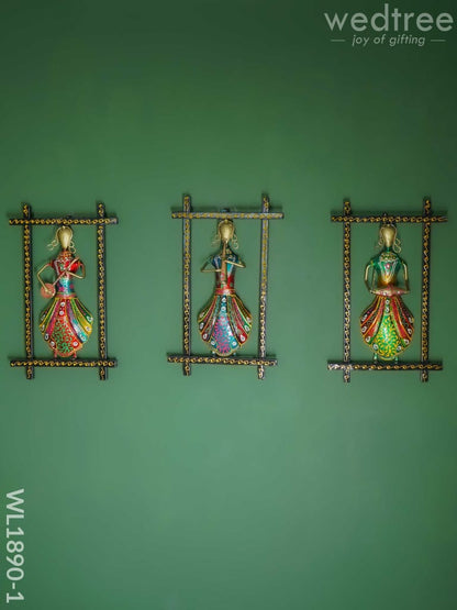 Frame Musical Dolls (Set of 3) - WL1890