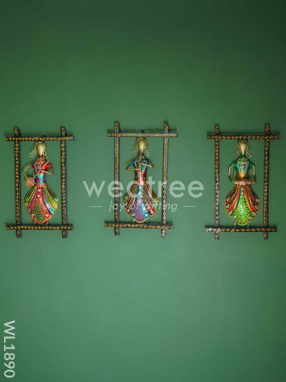 Frame Musical Dolls (Set of 3) - WL1890