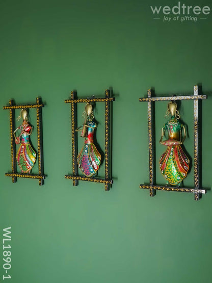 Frame Musical Dolls (Set of 3) - WL1890