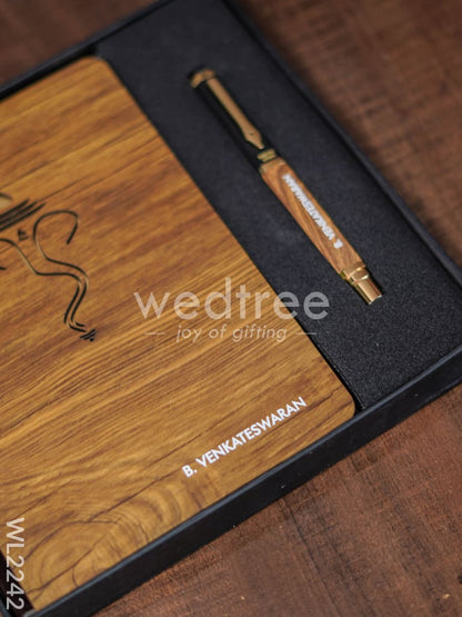 Ganesha Diary & Pen Gift set - WL2242